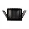 LOGILINK 19 inch sieninis SOHO tinklo spintos korpusas 12U 540*550, išardomas, juodas