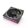 Zalman ZM-DF120R, 120 mm atvirkštinis ventiliatorius su grandinine jungtimi, 2300 RPM, juodas