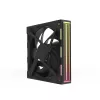 Zalman ZM-DF120R, 120 mm atvirkštinis ventiliatorius su grandinine jungtimi, 2300 RPM, juodas