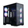 Zalman D50, ATX vidutinio bokšto kompiuterio korpusas, 3 x 120mm ventiliatoriai, juodas