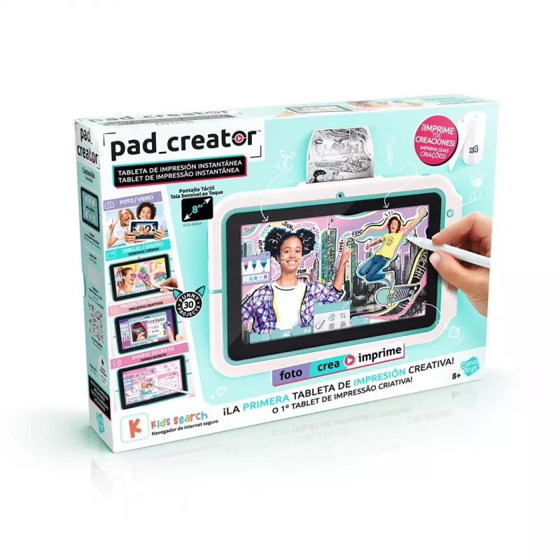 CANAL TOYS Canaltoys momentinio spausdinimo planšetė