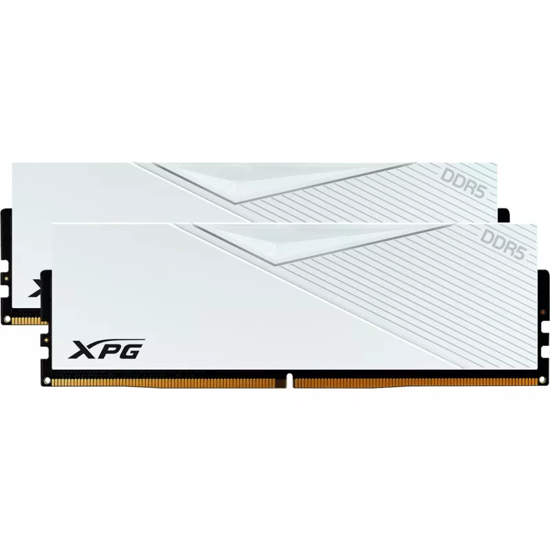32GB ADATA DIMM 6000 (2x 16 GB) Dual-Kit (balta, AX5U6000C3016G-DCLAWH, Lancer, INTEL XMP)
