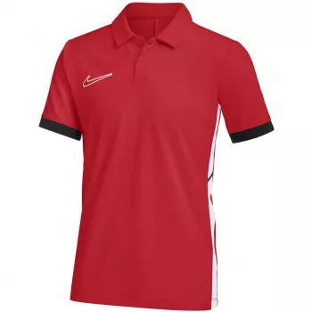 Nike Dri-Fit Academy Polo vaikiški marškinėliai raudoni FZ9763 657 M