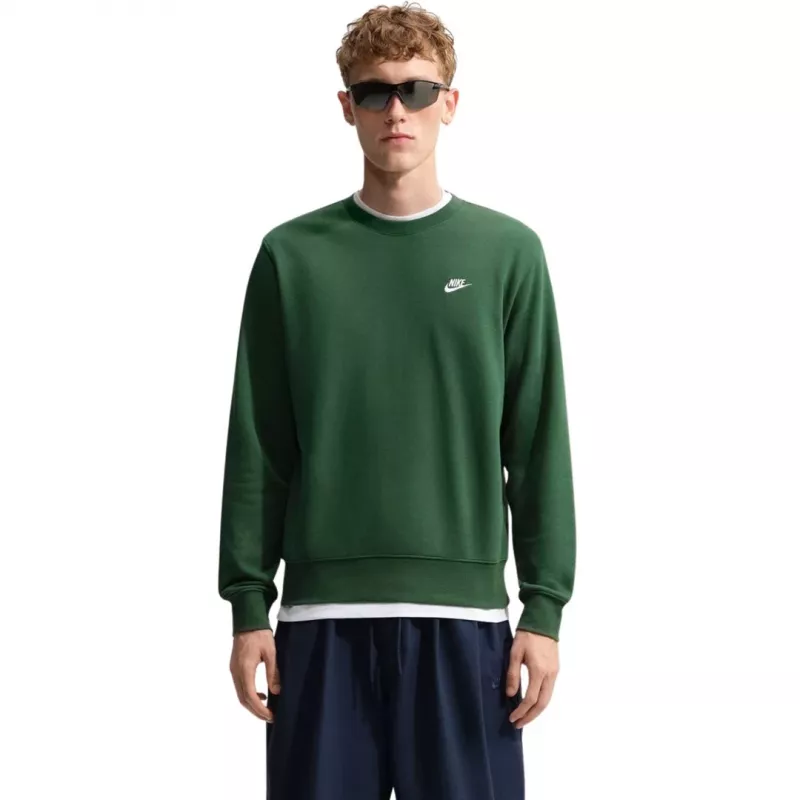 Vyriškas Nike Club FT džemperis žalias FN3888 323 M