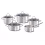 Fissler Palermo 5 dalių puodų rinkinys