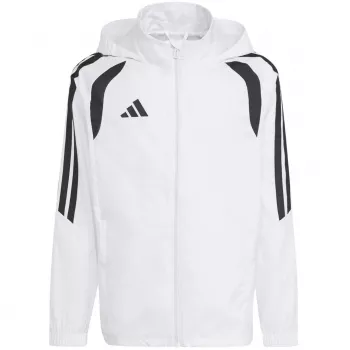 adidas Tiro 26 League vėjo striukė vaikams balta JY9722 140cm