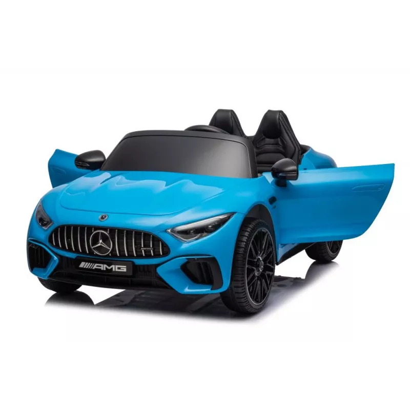 Akumuliatorinis automobilis Mercedes AMG SL63 mėlynas lakuotas