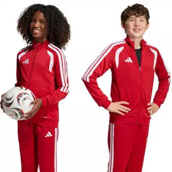 adidas Tiro 26 League treniruočių vaikų džemperis raudonas JY7200 128cm