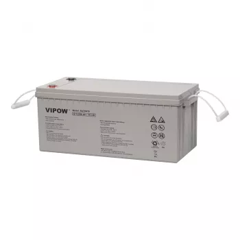 VIPOW BAT0419 12V 200Ah gelinis akumuliatorius – gilaus ciklo VRLA skirta saulės energijai, UPS ir telekomunikacijoms