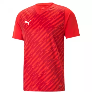Vyriški marškinėliai Puma teamULTIMATE raudoni 705371 01 M
