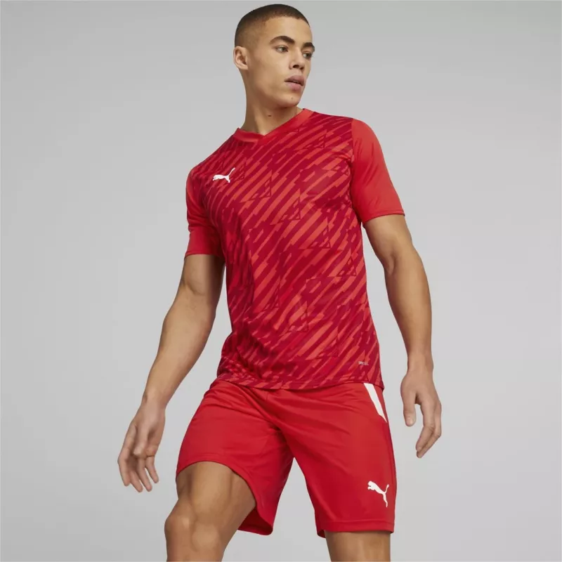 Vyriški marškinėliai Puma teamULTIMATE raudoni 705371 01 M