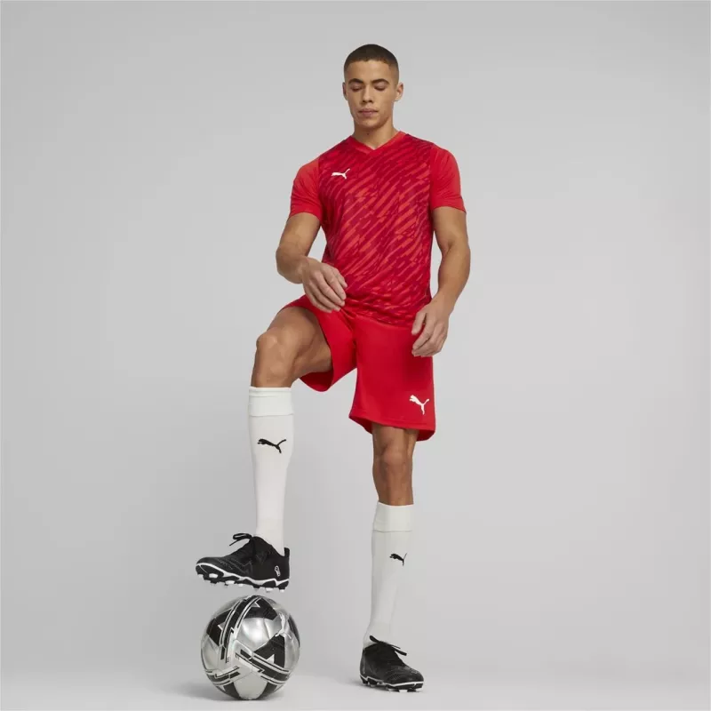 Vyriški marškinėliai Puma teamULTIMATE raudoni 705371 01 M