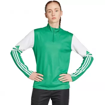 adidas Squadra 25 treniruočių viršutinė dalis moterų sportinis megztinis žalias JP3159 S