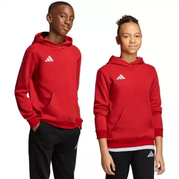 adidas Entrada 26 Hoody vaikiškas raudonas JZ6568 128cm