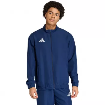 adidas Entrada 26 Presentation vyriška treniruočių striukė tamsiai mėlyna JZ6619 S