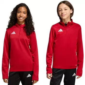 adidas Entrada 26 treniruočių viršutinė dalis vaikams raudona JZ6636 128cm