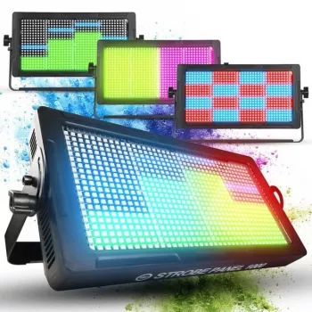 LIGHT4ME STROBE PANEL 1000 RGB stroboskopinis šviestuvas