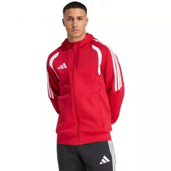 Vyriška adidas Tiro 26 League Sweat Full Zip Hoodie striukė raudona KF9106 2XL