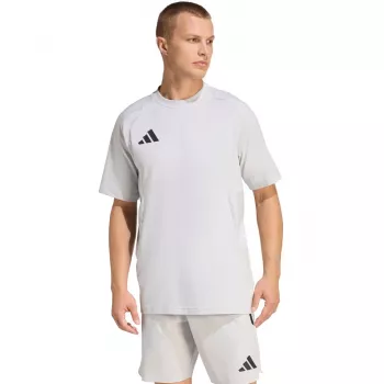 Vyriški marškinėliai adidas Tiro 26 Travel Tee šviesiai pilki KD1120 XL