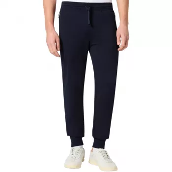 Vyriškos kelnės Champion Rib Cuff Pants tamsiai mėlynos 220807 BS501 XL