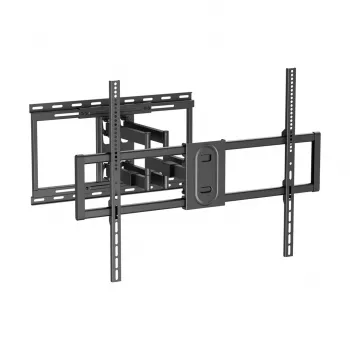 KRUGER & MATZ KM1310 visiškai judrus TV sieninis laikiklis 23-55 colių ekranams, 35 kg, VESA 400x400, juodas