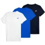 4F M4479 vyriški marškinėliai balti, mėlyni, tamsiai mėlyni 4FWSS26TTSHM4479 90S XL
