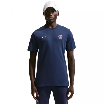 Nike PSG Essential vyriški marškinėliai tamsiai mėlyni IM1664 410 XL