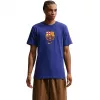 Nike FC Barcelona vyriški marškinėliai mėlyni IM1659 455 M