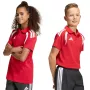 Vaikiški marškinėliai adidas Tiro 26 League Polo raudoni KF3408 152cm