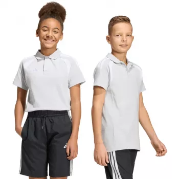 Vaikiški marškinėliai adidas Tiro 26 League Polo pilki KF3405 140cm