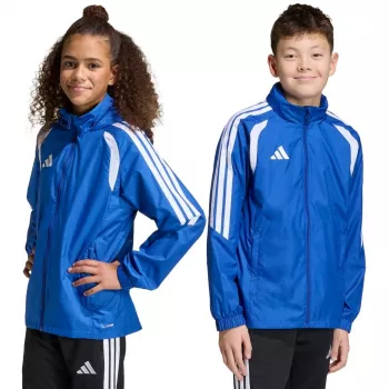 Vaikiška striukė adidas Tiro 26 League Windbreaker mėlyna JY9723 164cm