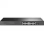 TP-Link JetStream TL-SG2218P tinklo komutatorius Valdomas L2/L2+ Gigabit Ethernet (10/100/1000) PoE palaikymas 1U Juodas