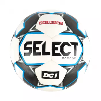 Futbolo kamuolys Select Pagano DGI baltai-juodai-mėlynas 17823 4