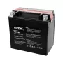 VIPOW BAT0501 Įprastas švino-rūgštinis motociklo akumuliatorius 12V 14Ah, 140A CCA, su rūgšties paketu