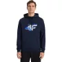 Vyriška bluza 4F M2241 tamsiai mėlyna 4FWSS26TSWSM2241 31S 2XL