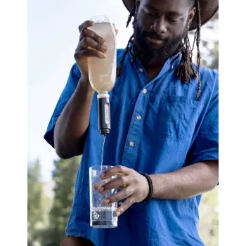Peak serijos juodas LIFESTRAW membraninis mikrofiltras