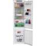 BEKO Šaldytuvas BCNA306E4SN Įmontuojamas, 193,5 cm, Energetinė klasė E, HarvestFresh, Neo Frost, Metal Wall