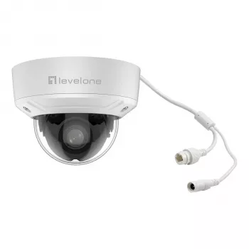 LevelOne FCS-3461 kupolinė IP kamera 2MP 4x priartinimas H.265 PoE vidaus/lauko