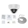 LevelOne FCS-3461 kupolinė IP kamera 2MP 4x priartinimas H.265 PoE vidaus/lauko