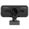 Creative Live! Cam Sync V3 2K QHD internetinė kamera su dviem mikrofonais ir privatumo sklende, juoda