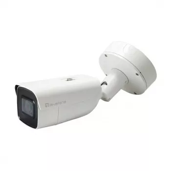 LevelOne FCS-5212 6MP lauko bullet IP kamera su motorizuotu varifokaliniu objektyvu, H.265, IR naktinio matymo, PoE, IP66, IK10
