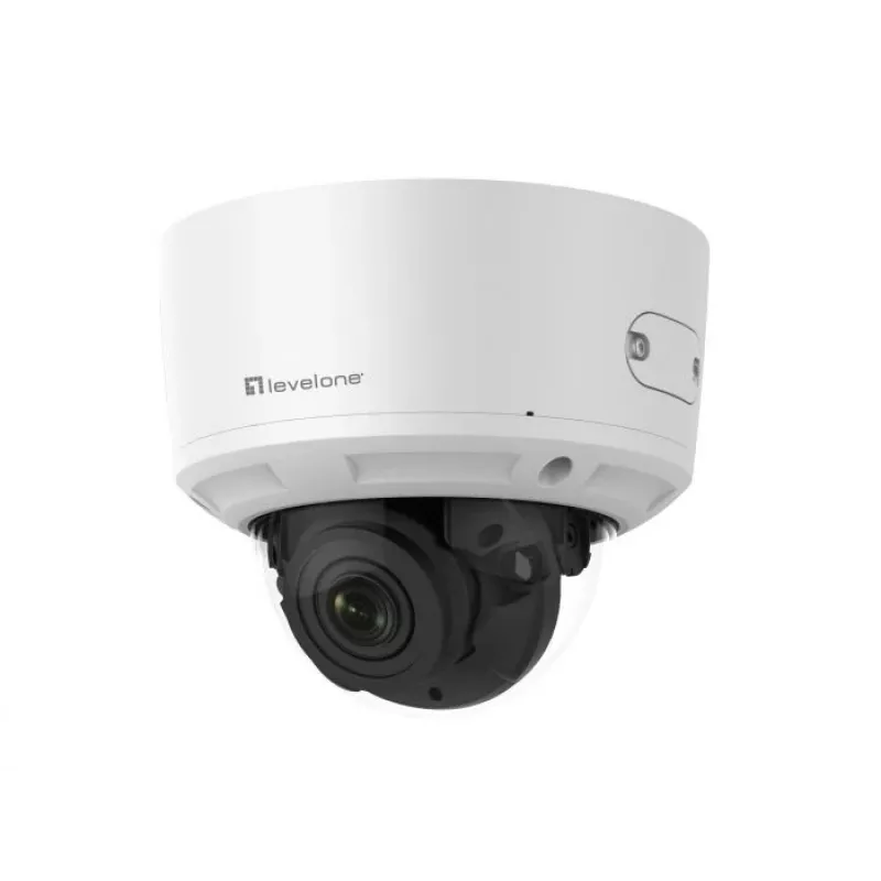 LevelOne FCS-3098 Gemini Zoom Dome IP kamera 8MP H.265 PoE IR vidaus/lauko