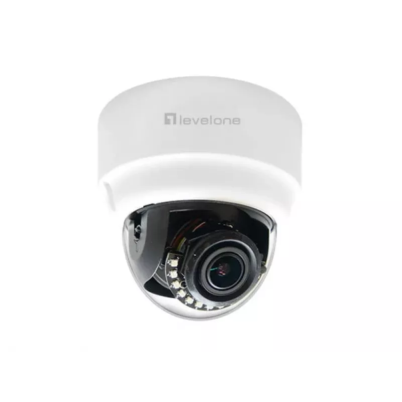 LevelOne FCS-3303 3MP kupolinė IP kamera su PoE, IR naktinio matymo funkcija, IP66 IK10