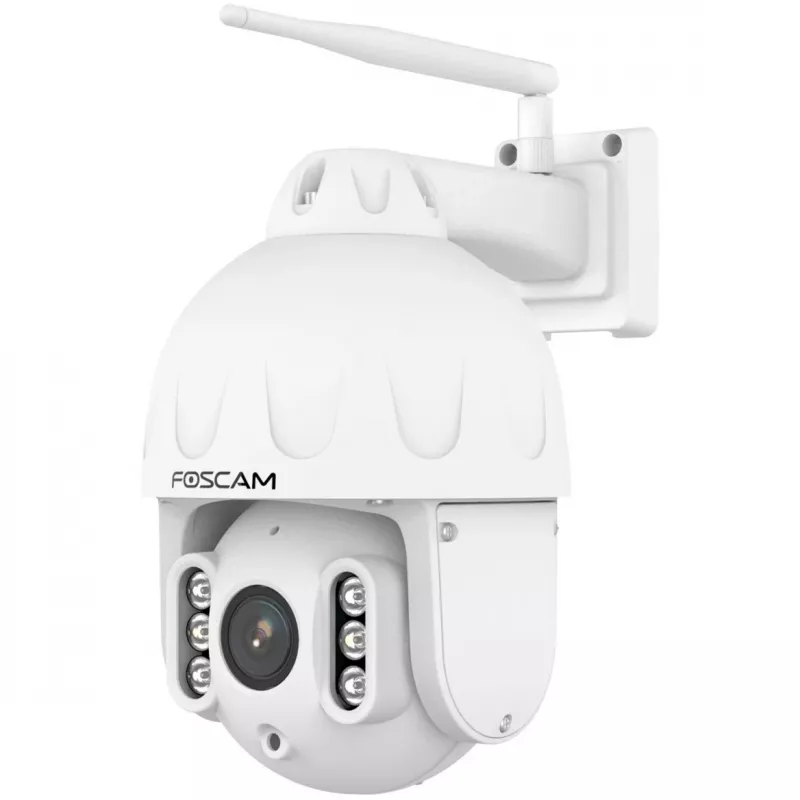FOSCAM SD8P lauko pasukama/pakreipiama Wi-Fi kamera, 8MP 4K, 4x optinis priartinimas, IP66, balta