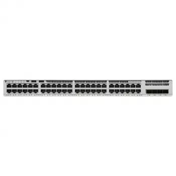 Cisco Catalyst 9200L 48 prievadų dalinis PoE+ 4x10G Network Essentials komutatorius