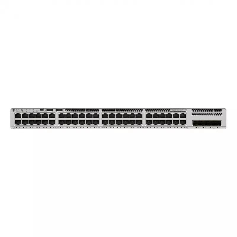 Cisco Catalyst 9200L 48 prievadų PoE+ 4x1G Network Essentials komutatorius