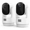 Arlo Essential 3 2K pasukama- pakreipiama- priartinama vidaus saugos kamera (2 vnt., balta)