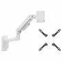EQUIP 650140 visiškai judrus sieninis laikiklis 17-49 inch ekranams, 20 kg, baltas