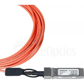 BlueOptics SFP-AOC-10G-15M-RW-BO aktyvusis optinis kabelis, SFP+ į SFP+, 10 Gbps, 15 m, oranžinis