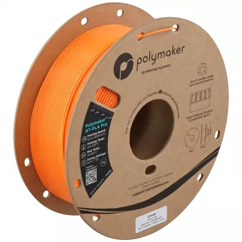 Polymaker HT-PLA-PRO 3D spausdintuvo kaitinamoji medžiaga, oranžinė, 1kg PA20006
